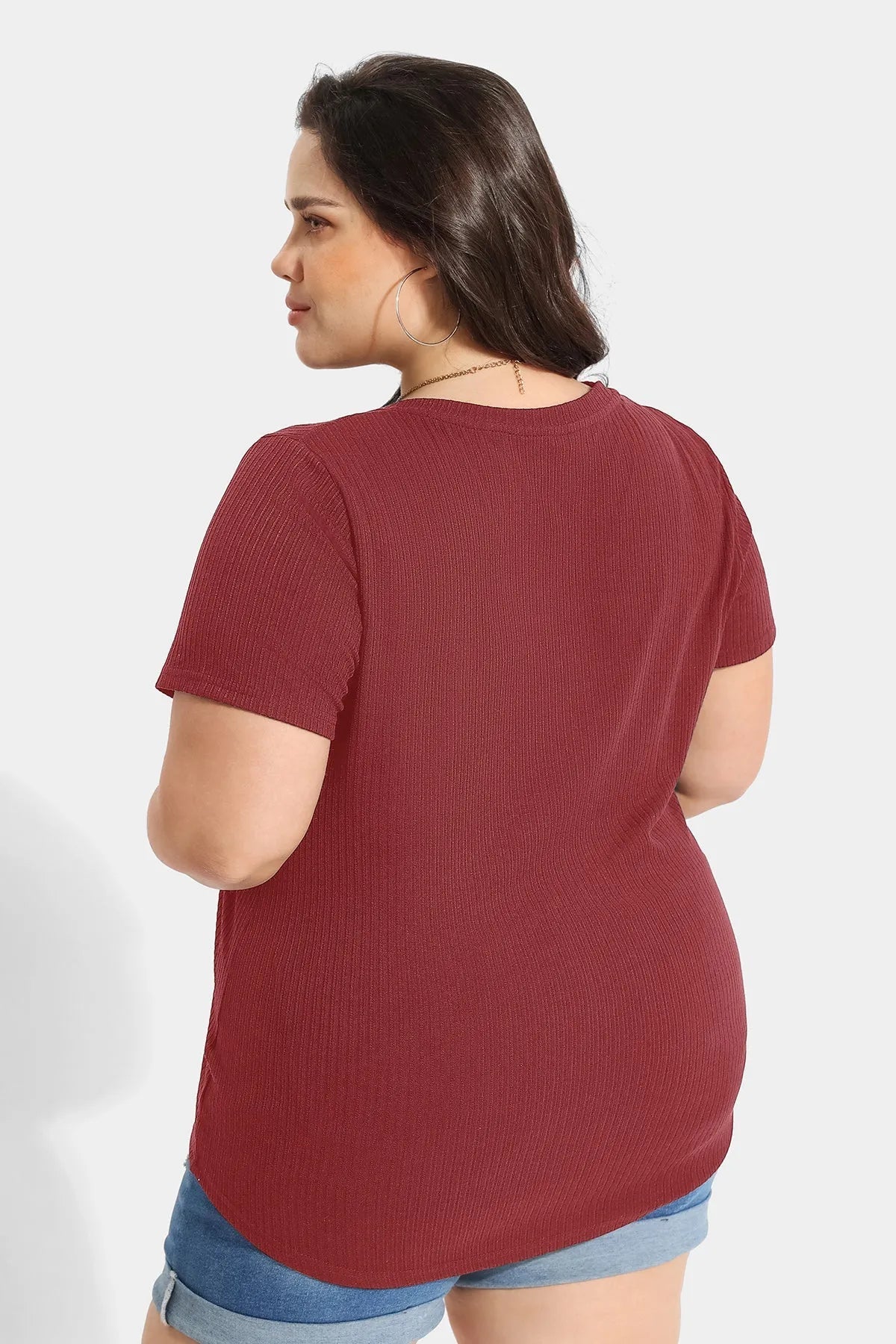 Supersoft V-neck Essential Basic T-Shirt