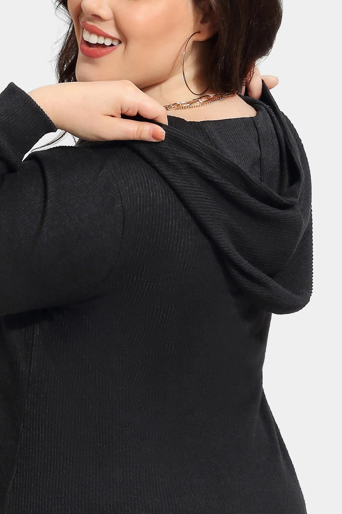 Solid Pockets Supersoft Sweatshirt Hoodie