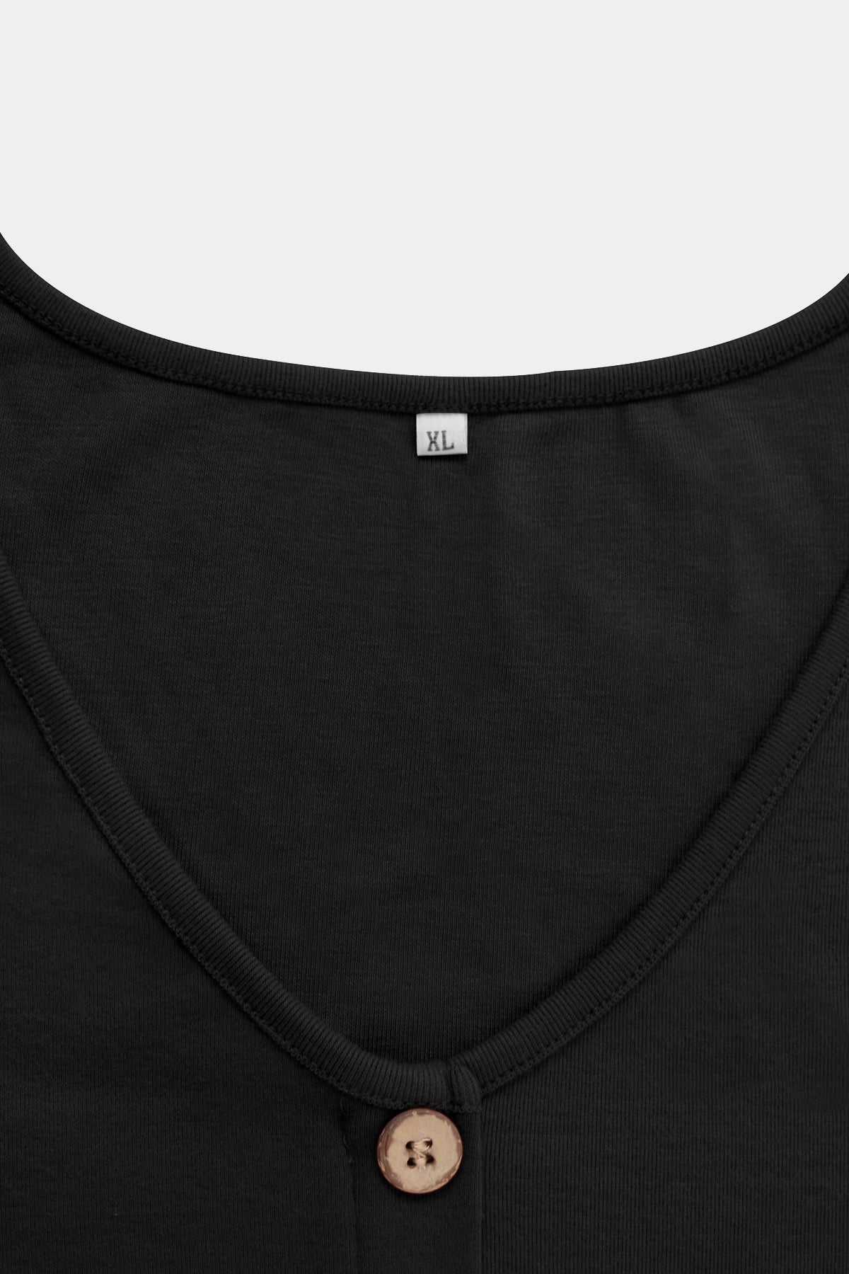 Essential Button Detail Long Sleeve Shirt