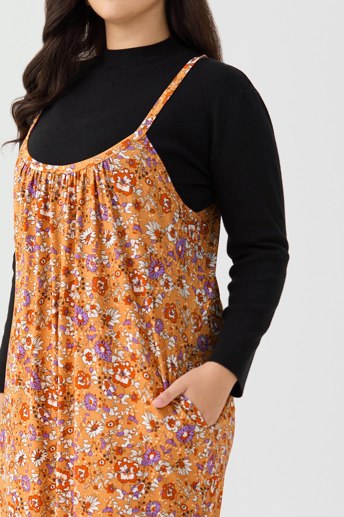 Ritera Pockets Floral Print Boho-Chic Wide-Leg Jumpsuit