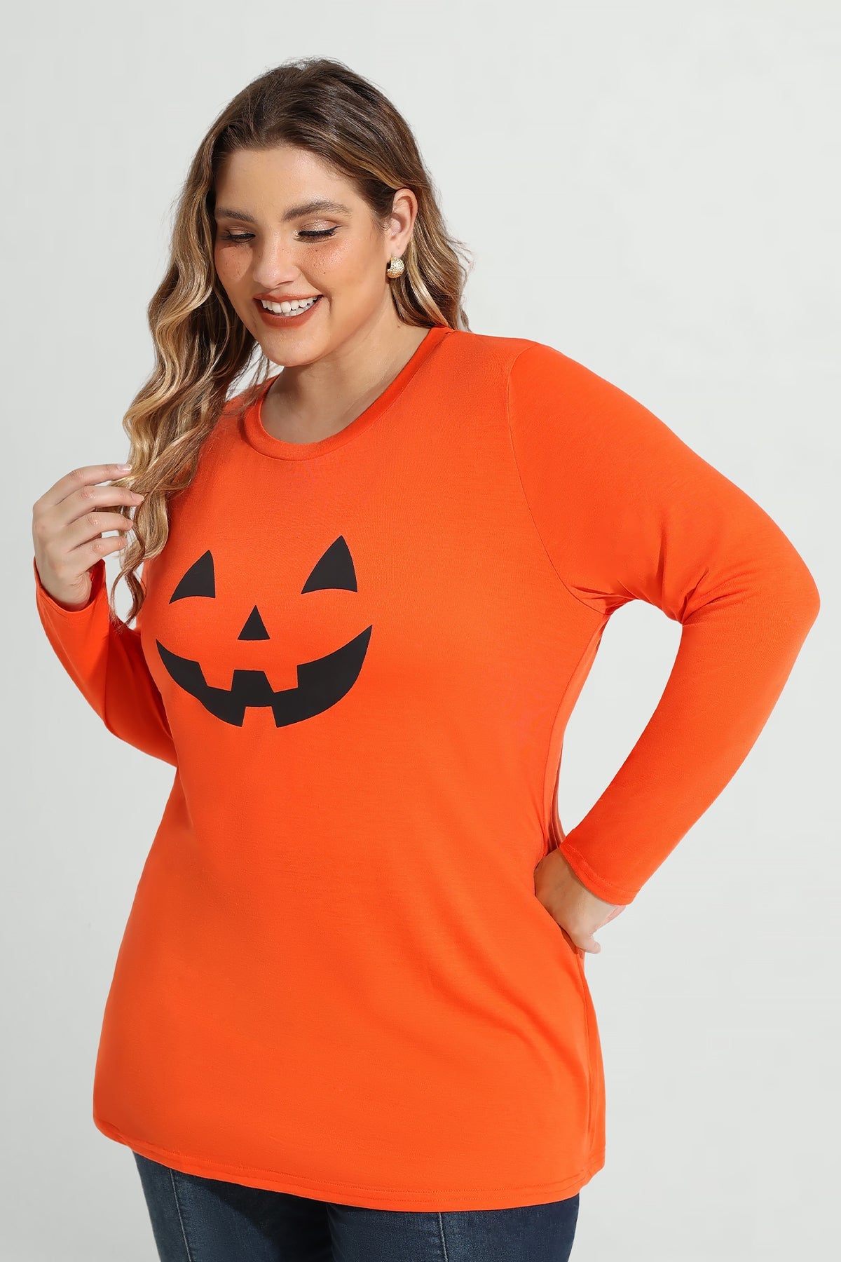 Skeleton Grimace Hallow Long Sleeve Shirt