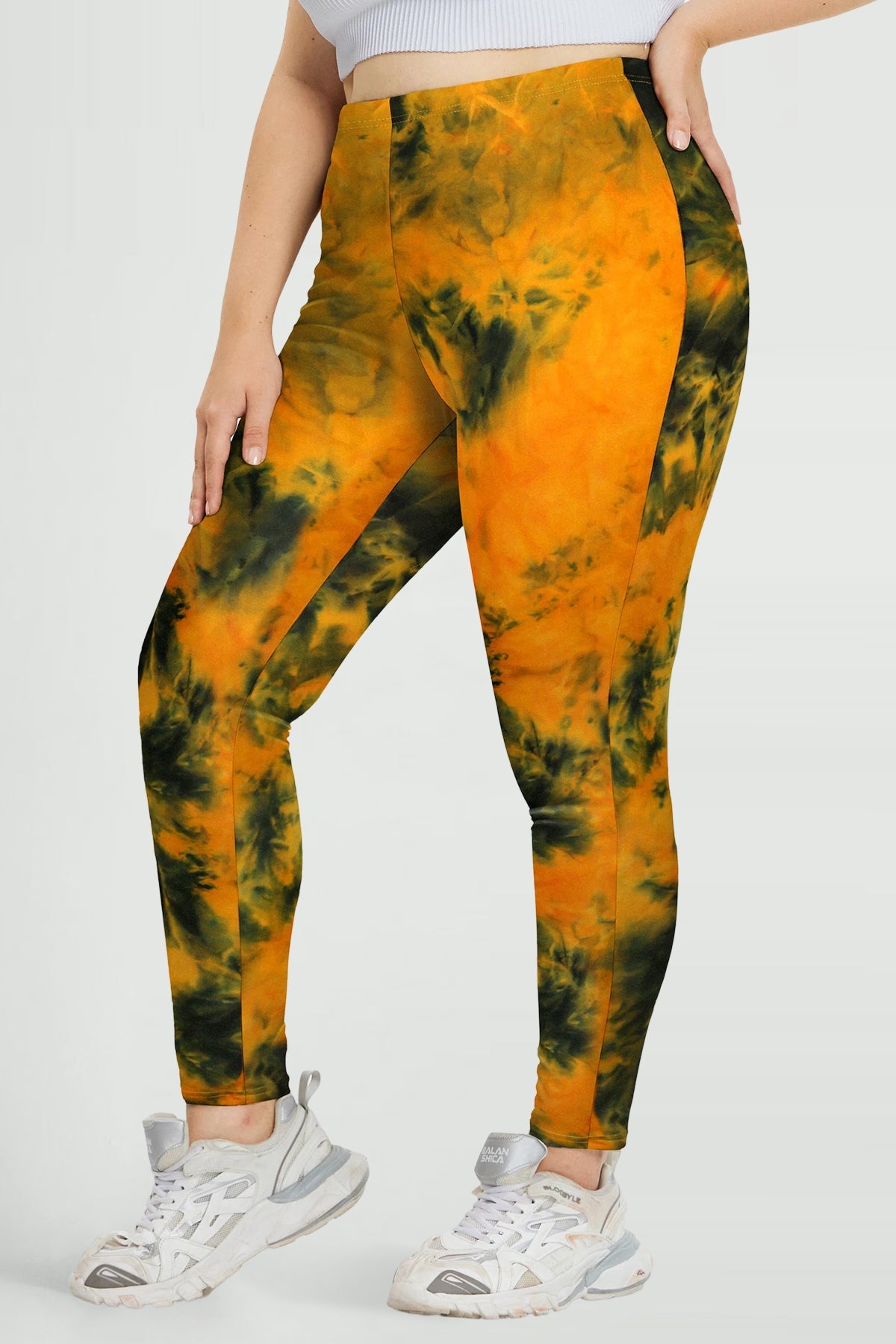 Tie Dye Rise Waist Skinny Legging