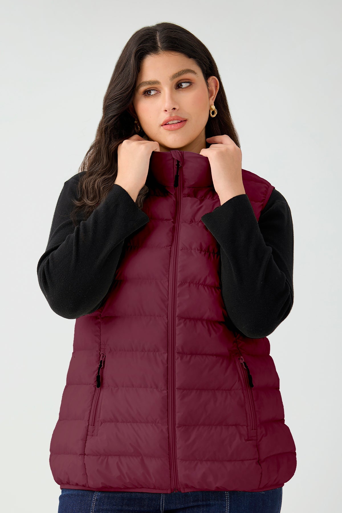 Ritera Pocket Cozy Warm Outerwear Puffer Vest