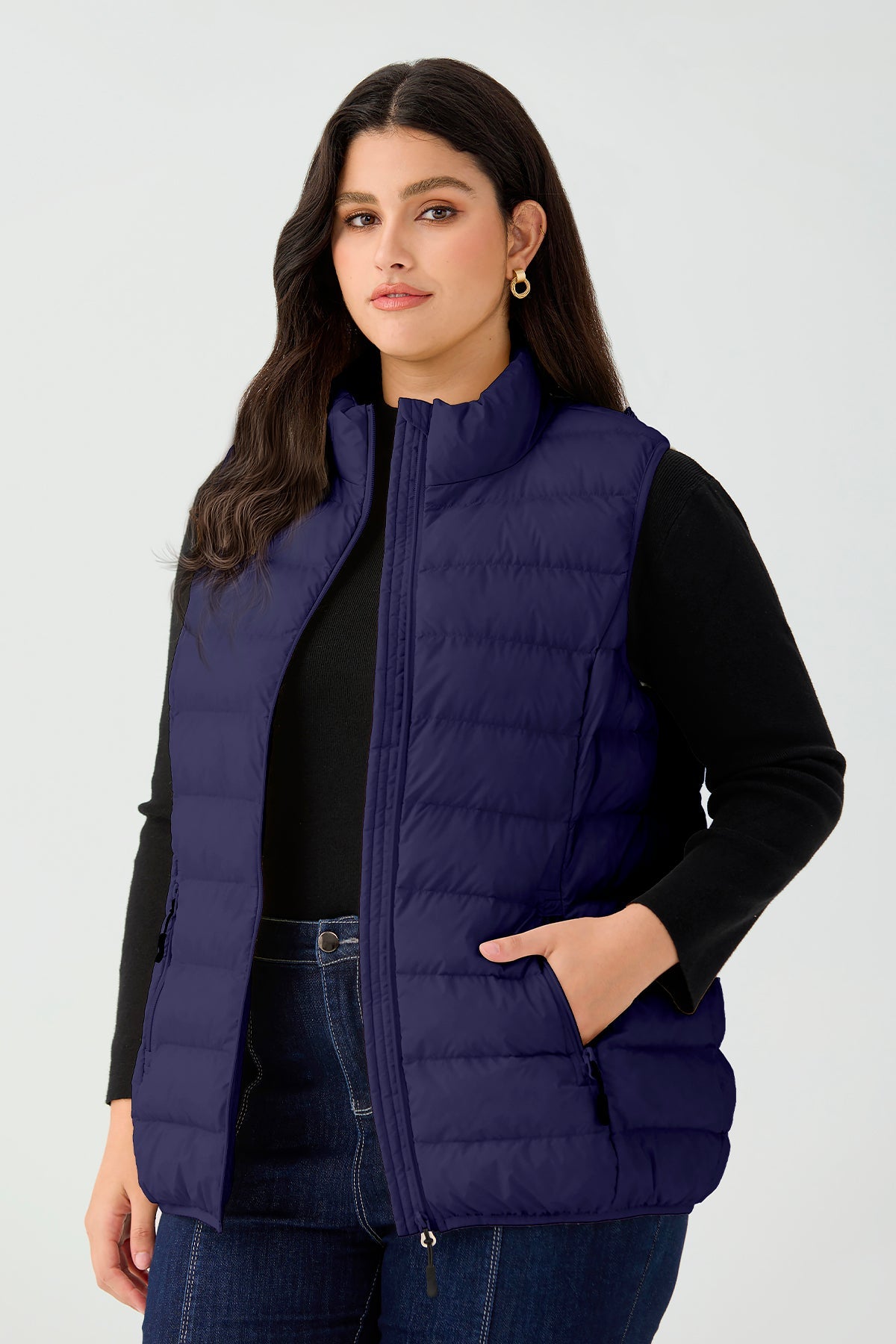 Ritera Pocket Cozy Warm Outerwear Puffer Vest