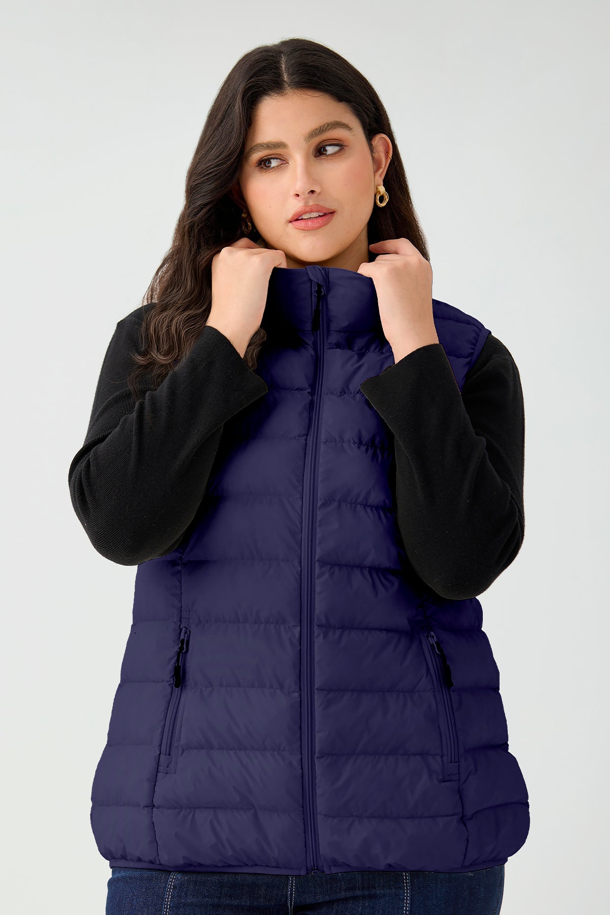 Ritera Pocket Cozy Warm Outerwear Puffer Vest