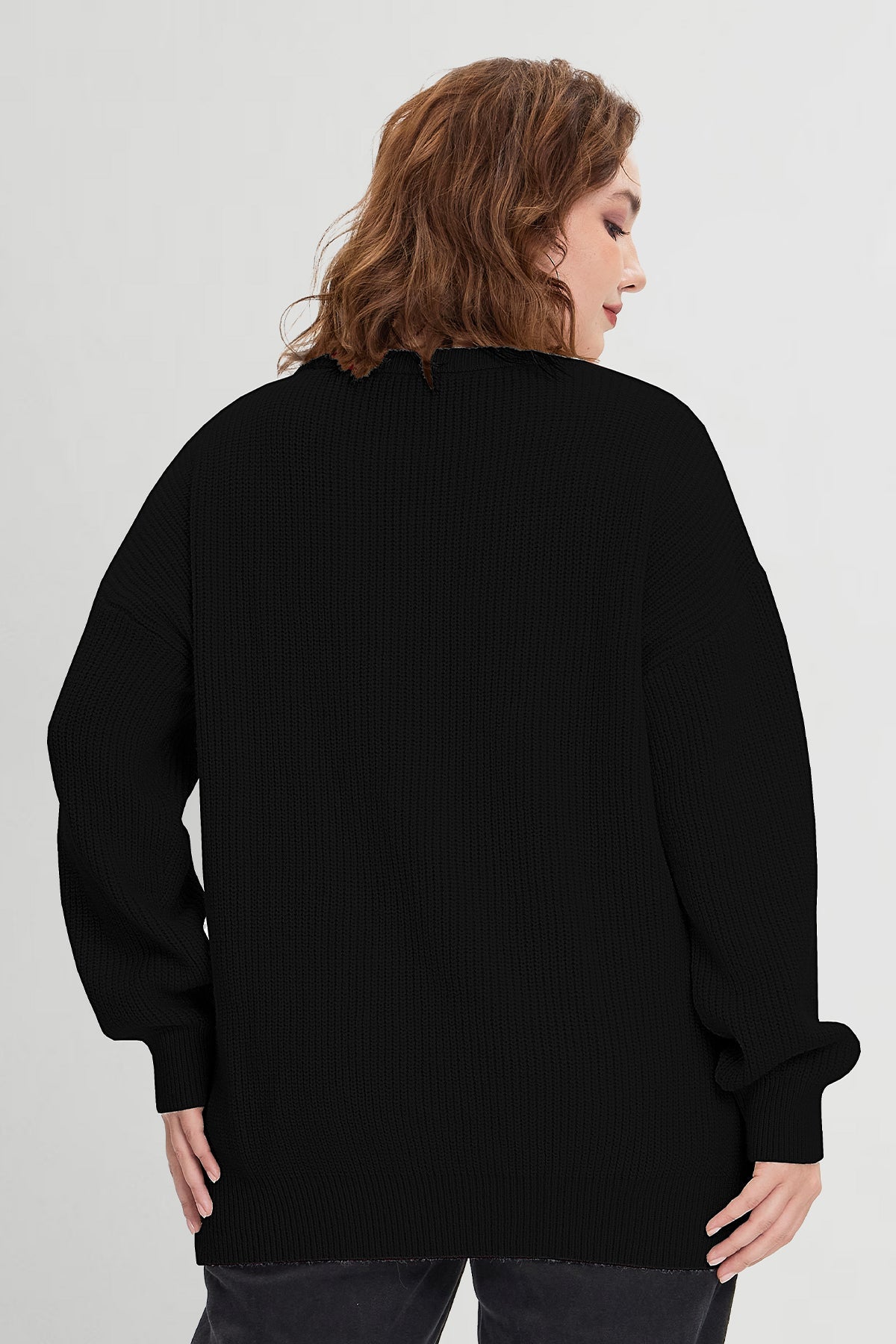 Solid Zipper Up Sweater