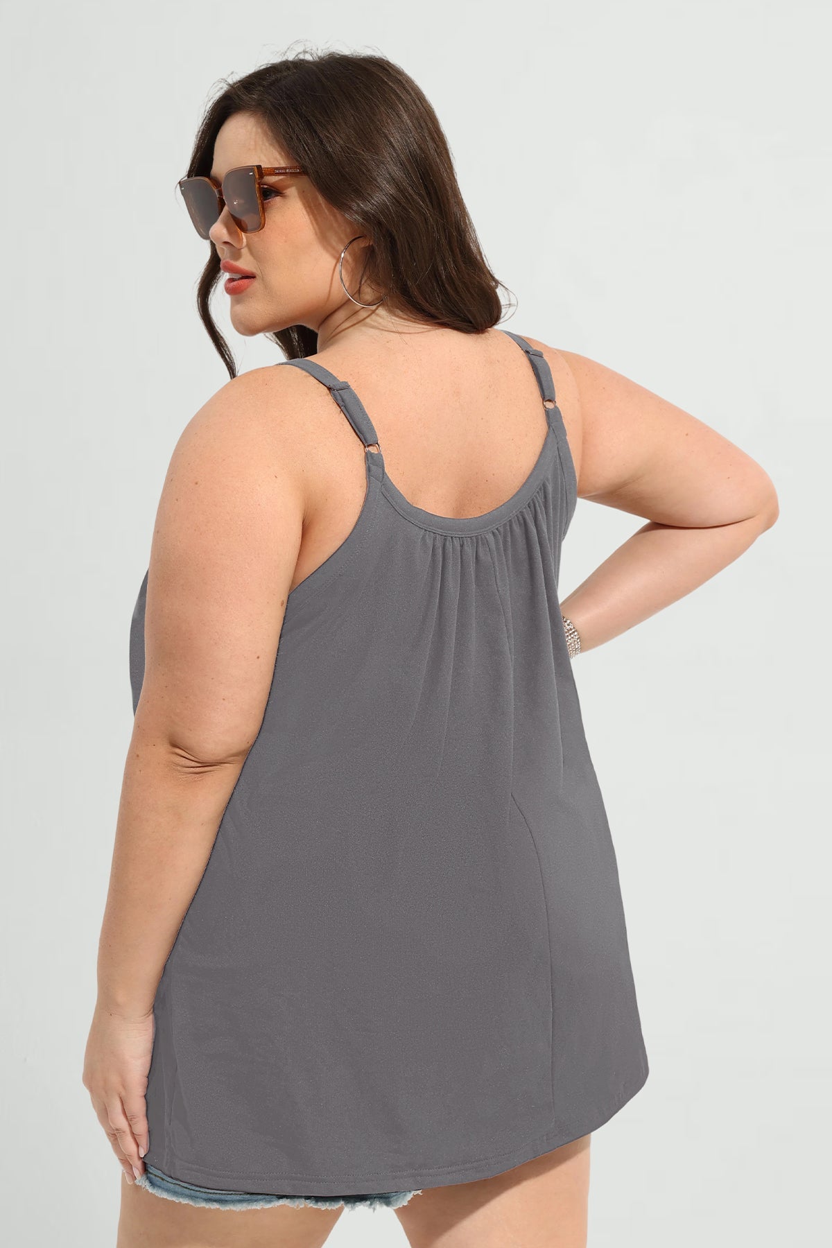 Ritera Supersoft Solid Suspenders Summer Camisole Tank