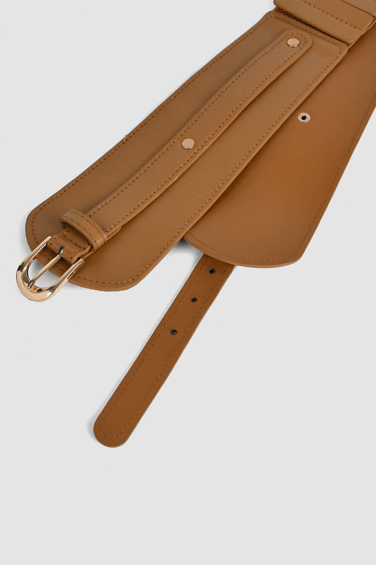 Stretchy Adjustable Leather Belt