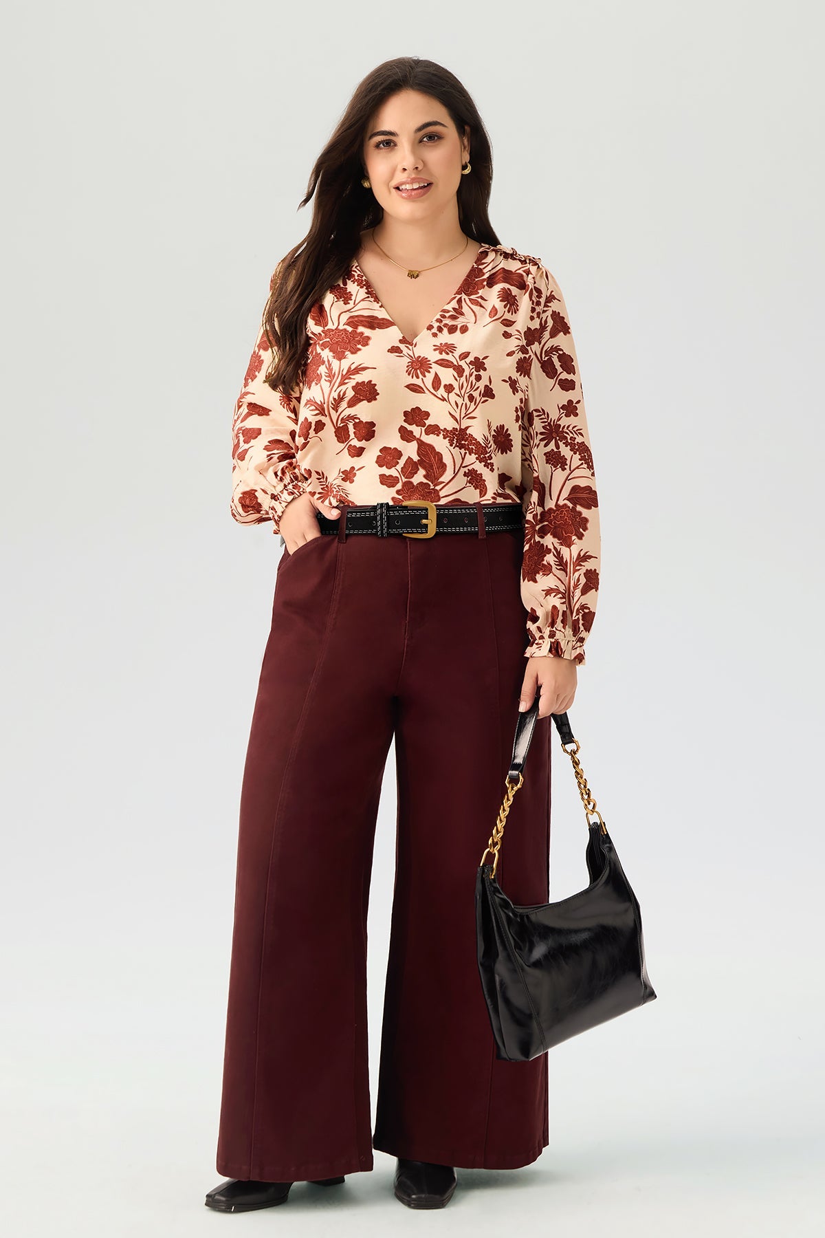 High Waisted Wide Leg Jeans