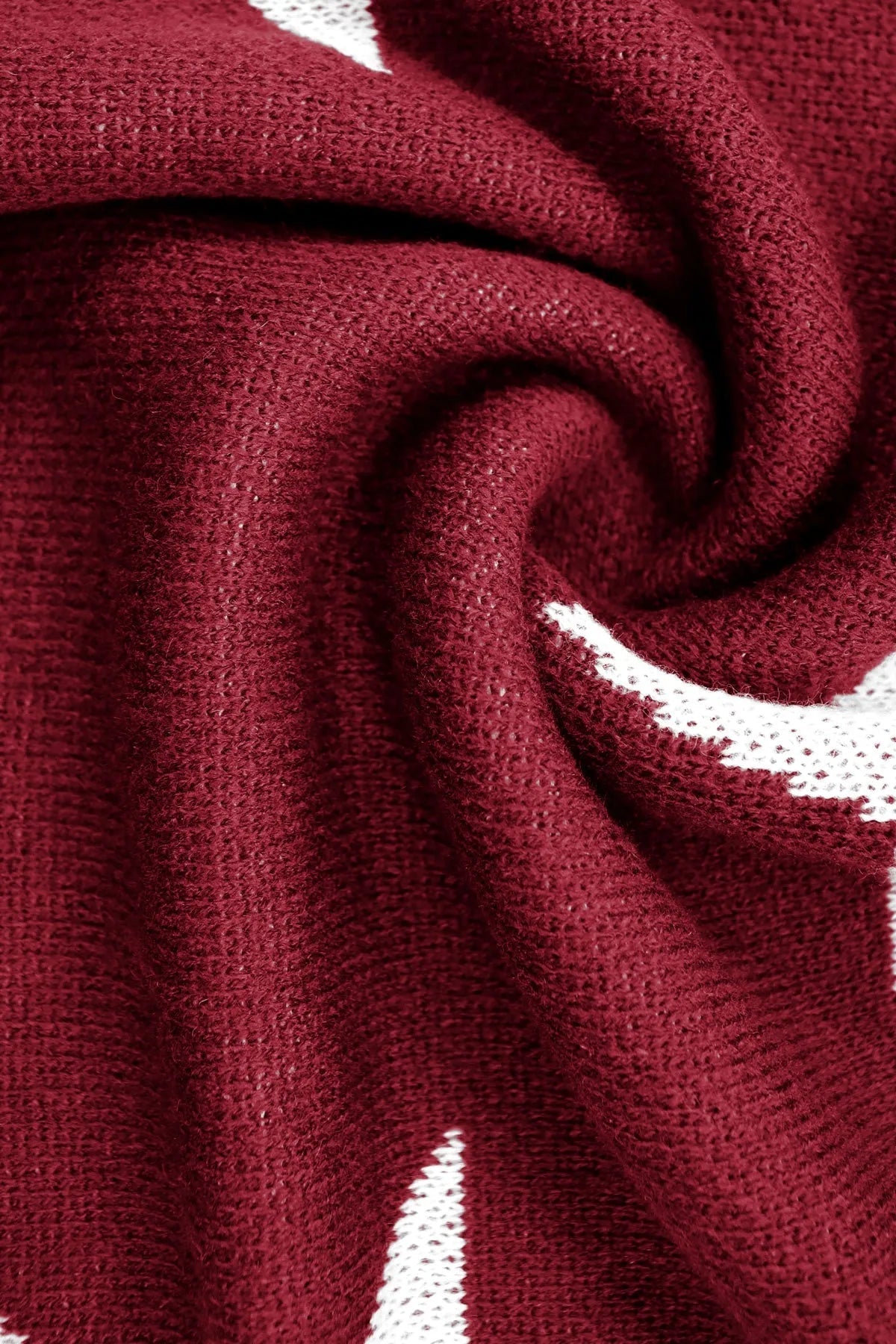 Star Prints V Neck Supersoft Sweaters