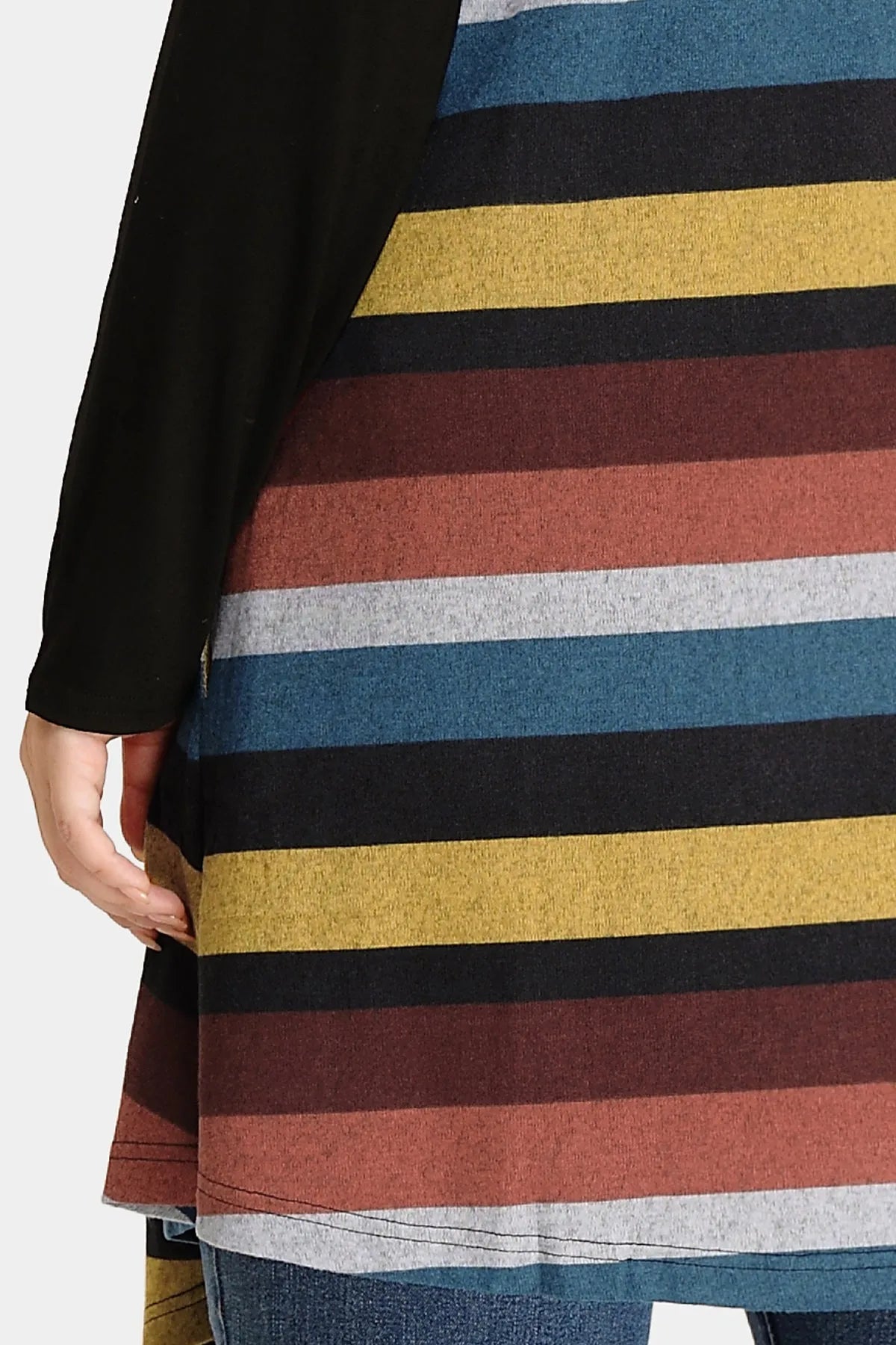 Ritera Draped Open Front Vest Sleeveless Waterfall Cardigan