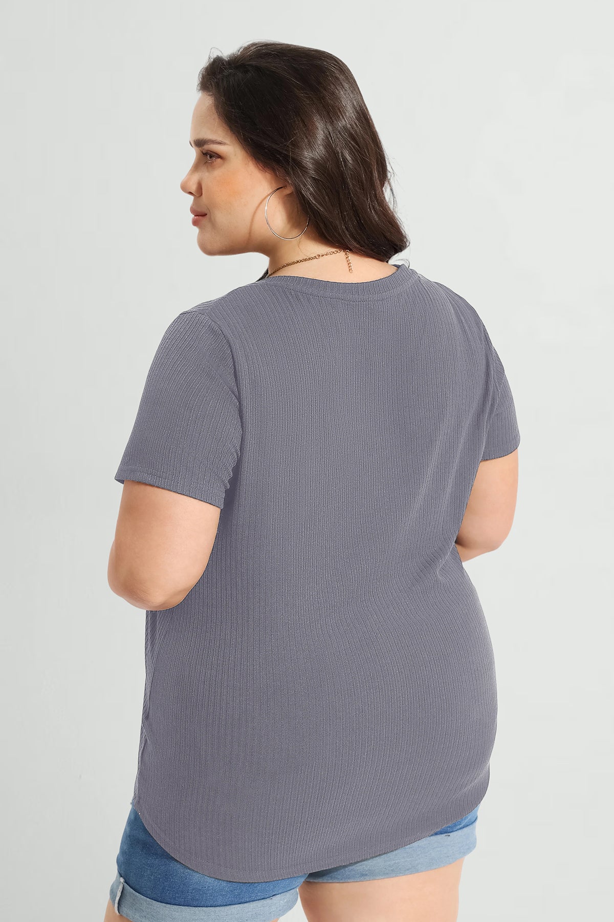 Supersoft V-neck Essential Basic T-Shirt