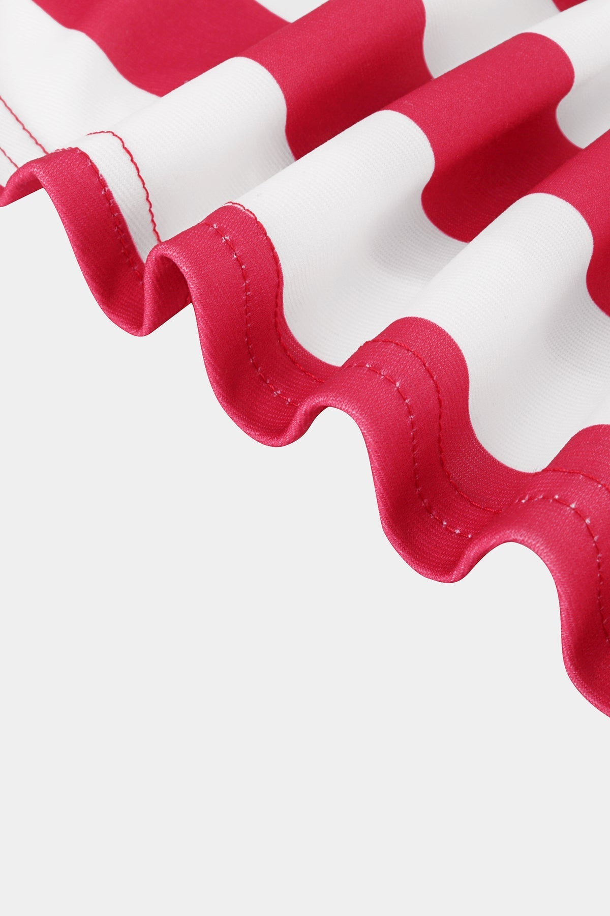 American Flag Drawstring Elasticated Waist Midi Skirt