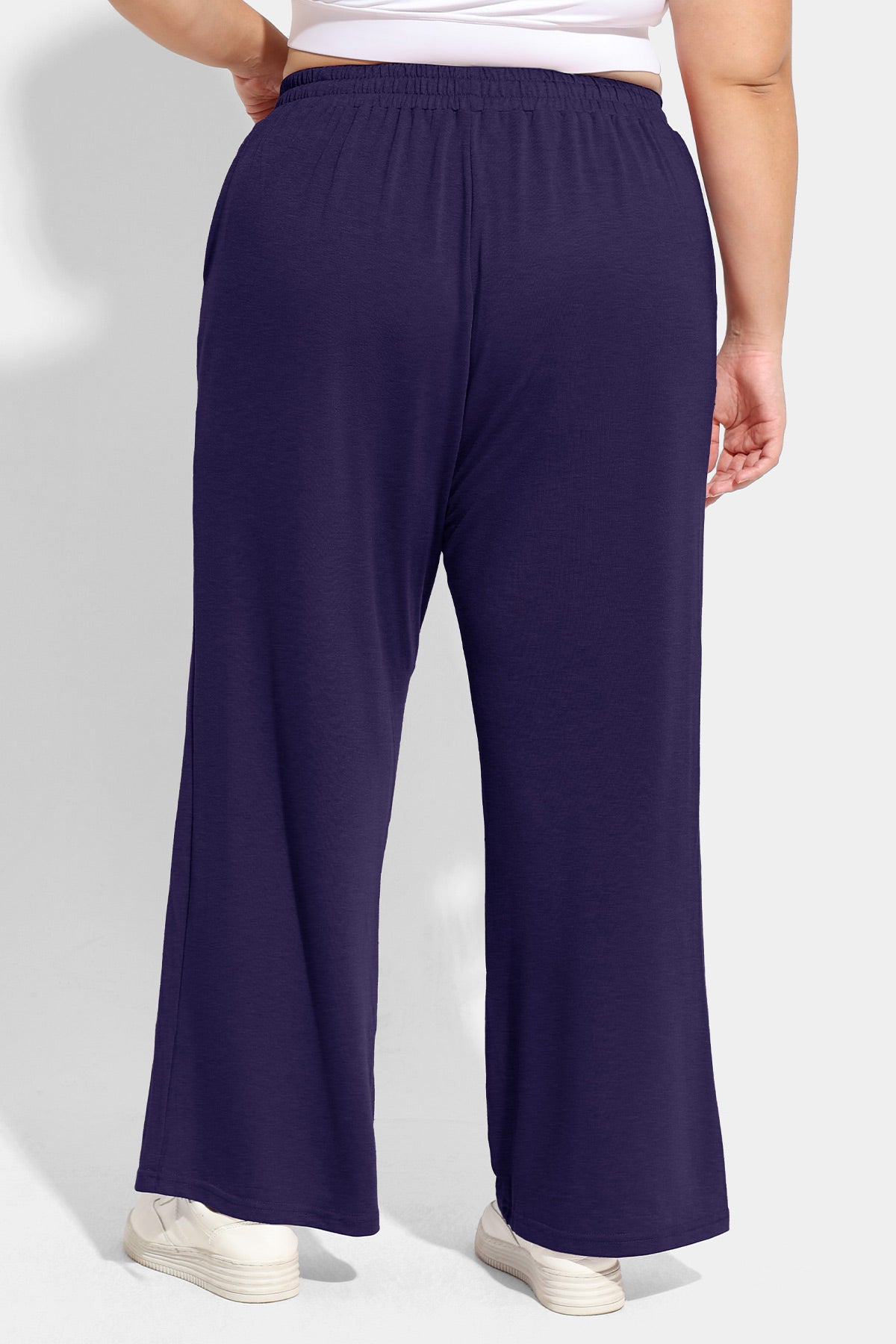 Drawstring Elasticated Waist Basic Pants