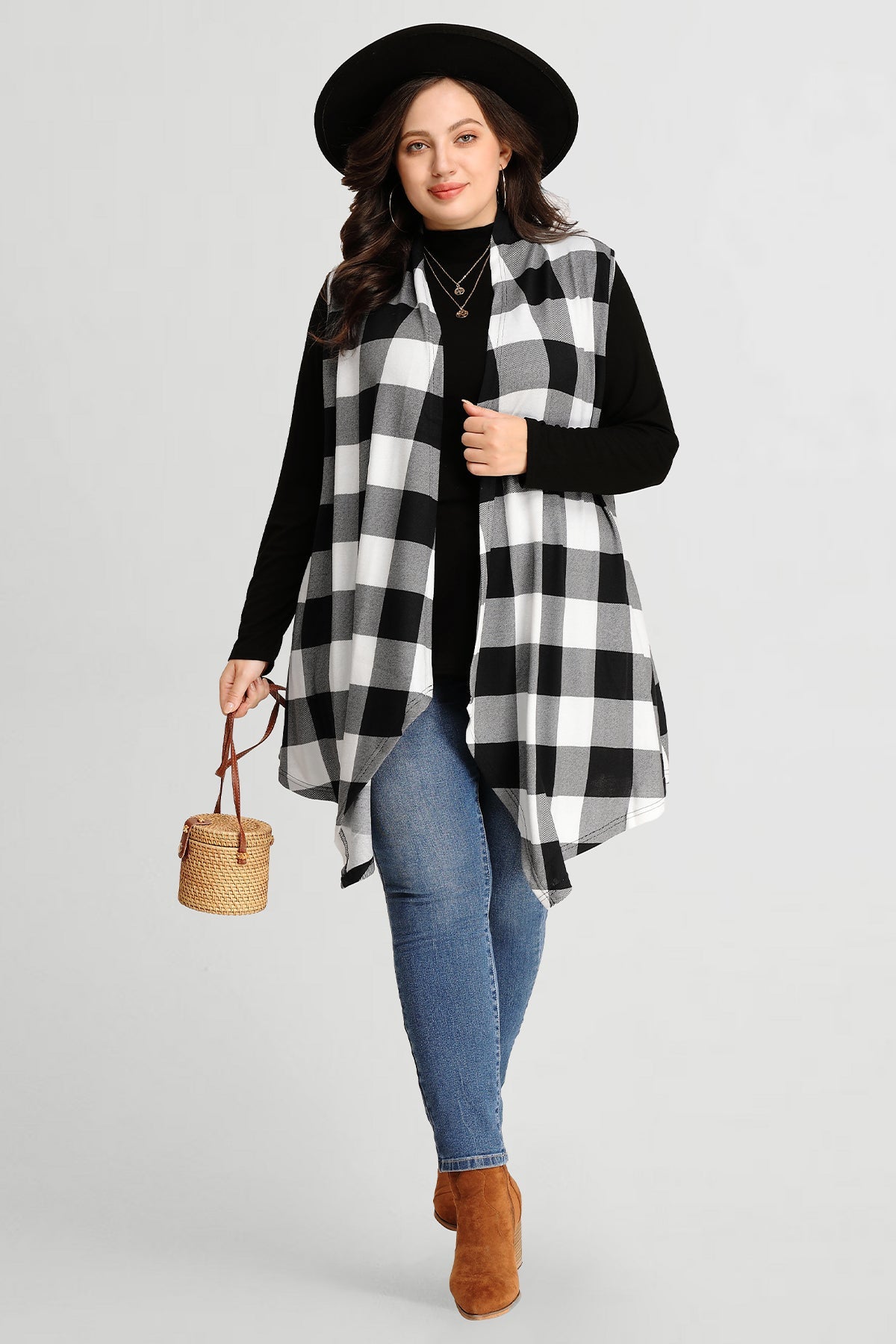 Ritera Draped Open Front Vest Sleeveless Waterfall Cardigan