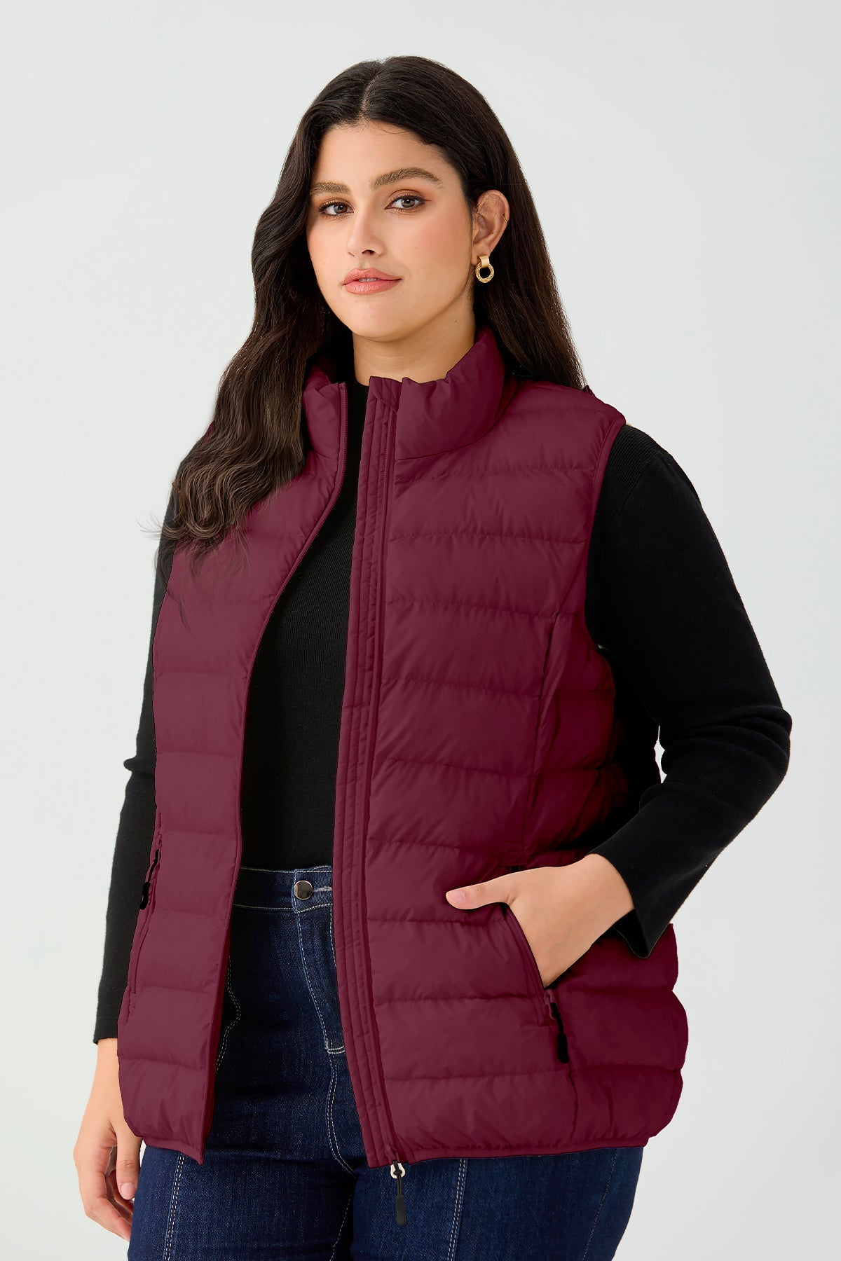 Ritera Pocket Cozy Warm Outerwear Puffer Vest