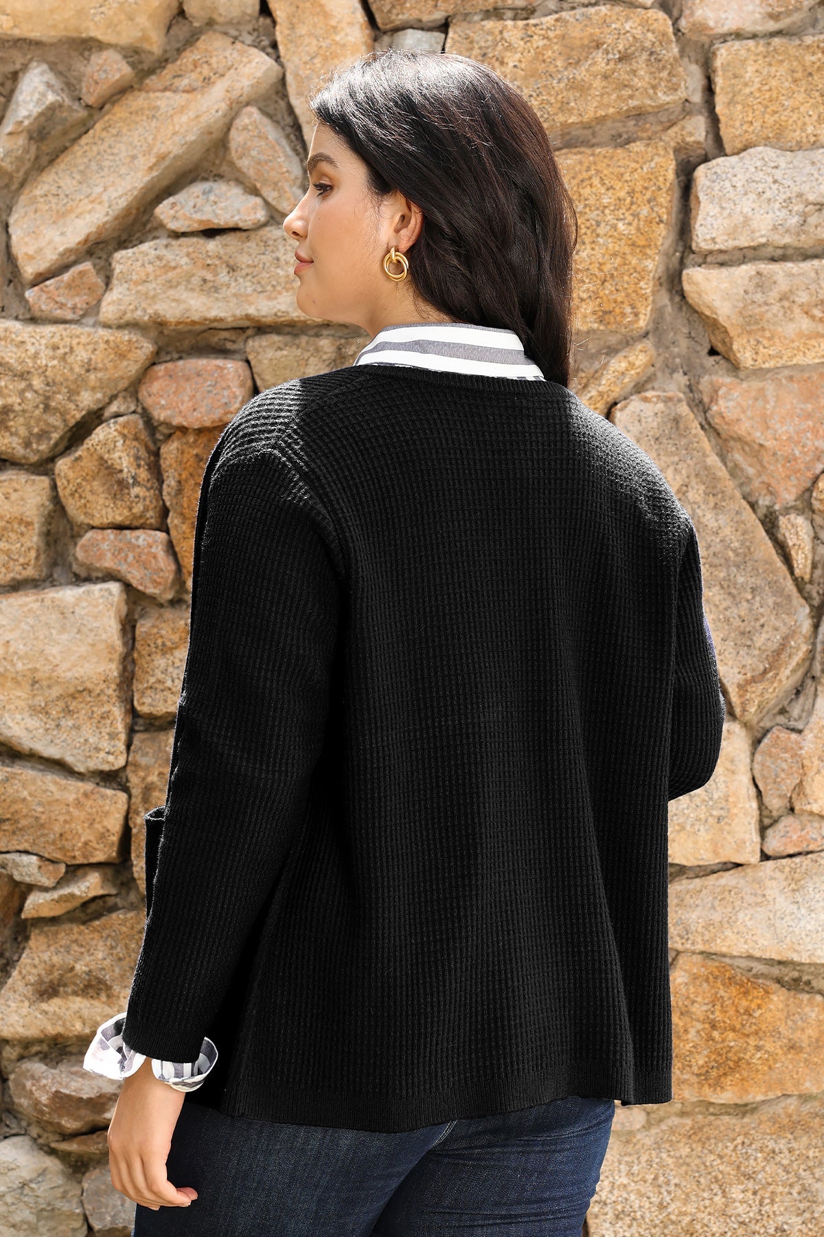 Ritera Cozy Chunky Knit Button up Cardigan Sweater with Pockets