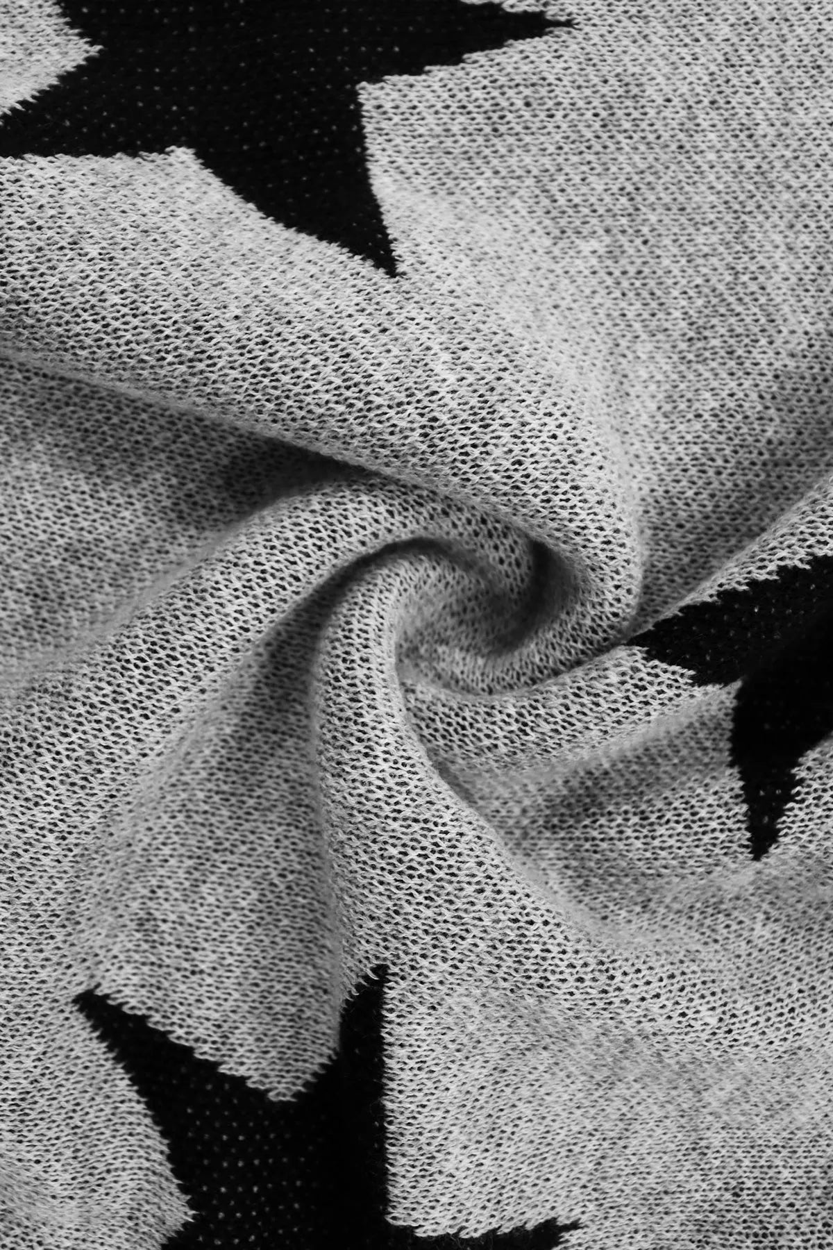 Star Prints V Neck Supersoft Sweaters