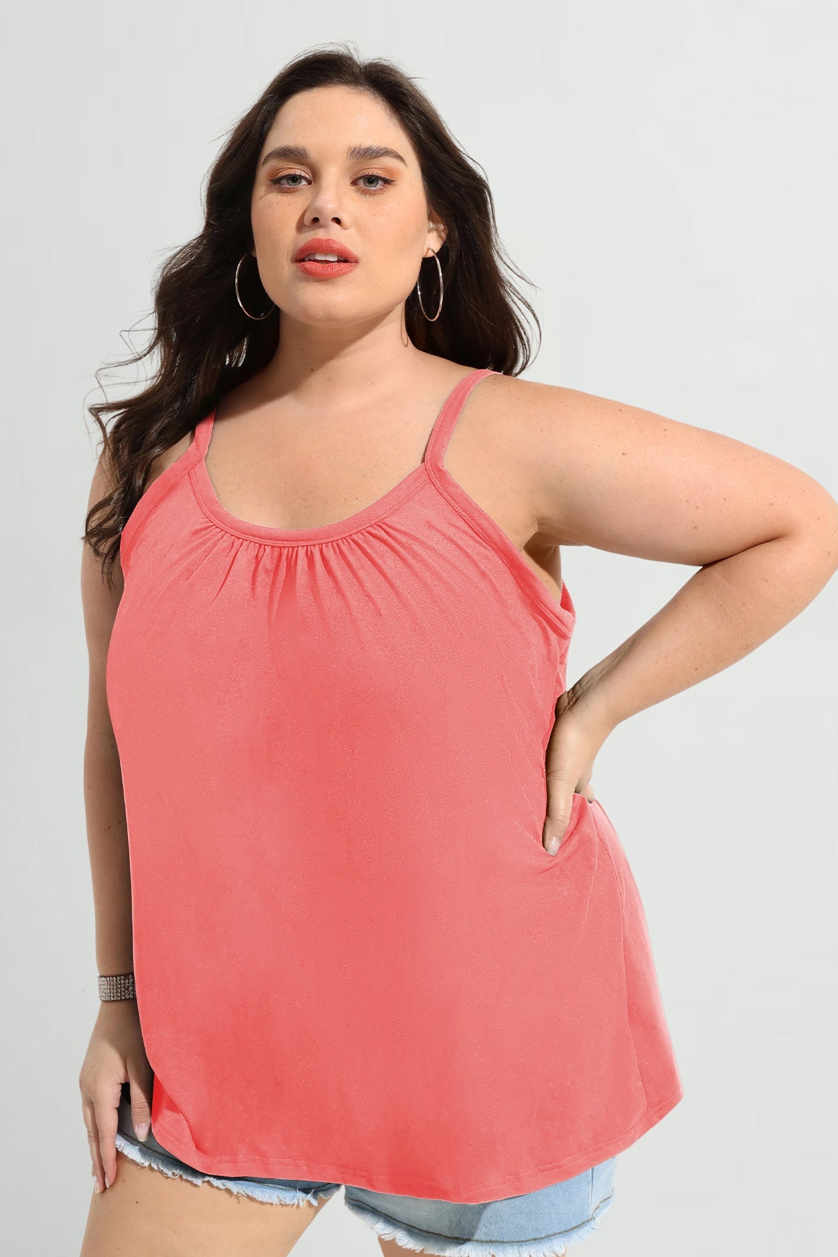 Ritera Supersoft Solid Suspenders Summer Camisole Tank