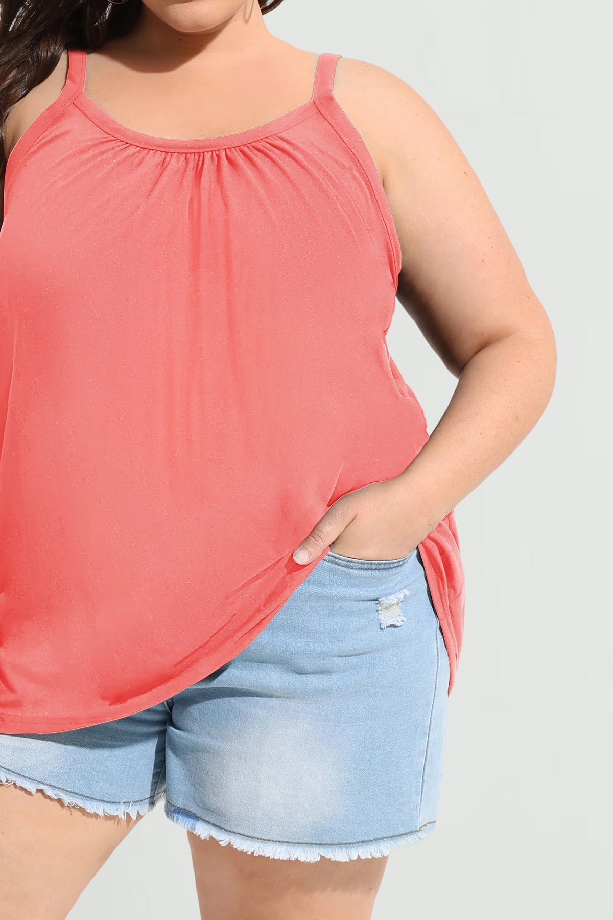 Ritera Supersoft Solid Suspenders Summer Camisole Tank