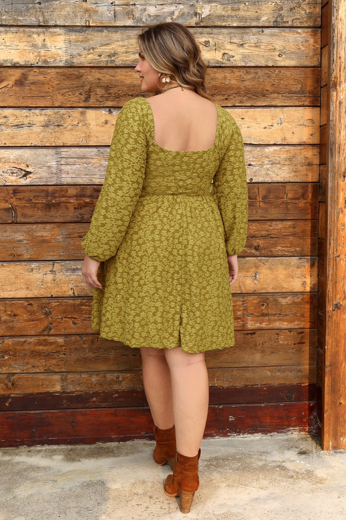 Pocket Floral Print Off-shoulder Drawstring Allover Mini Dress